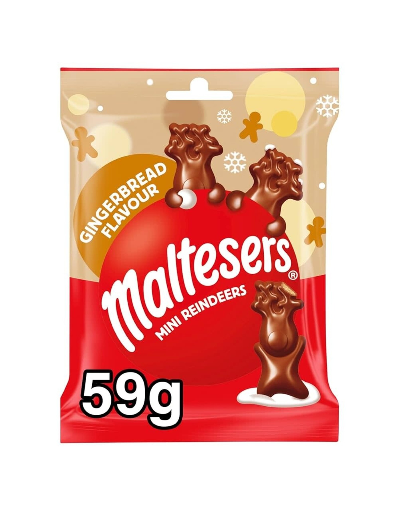 Mars Maltesers Mini Gingerbread Reindeer (British)