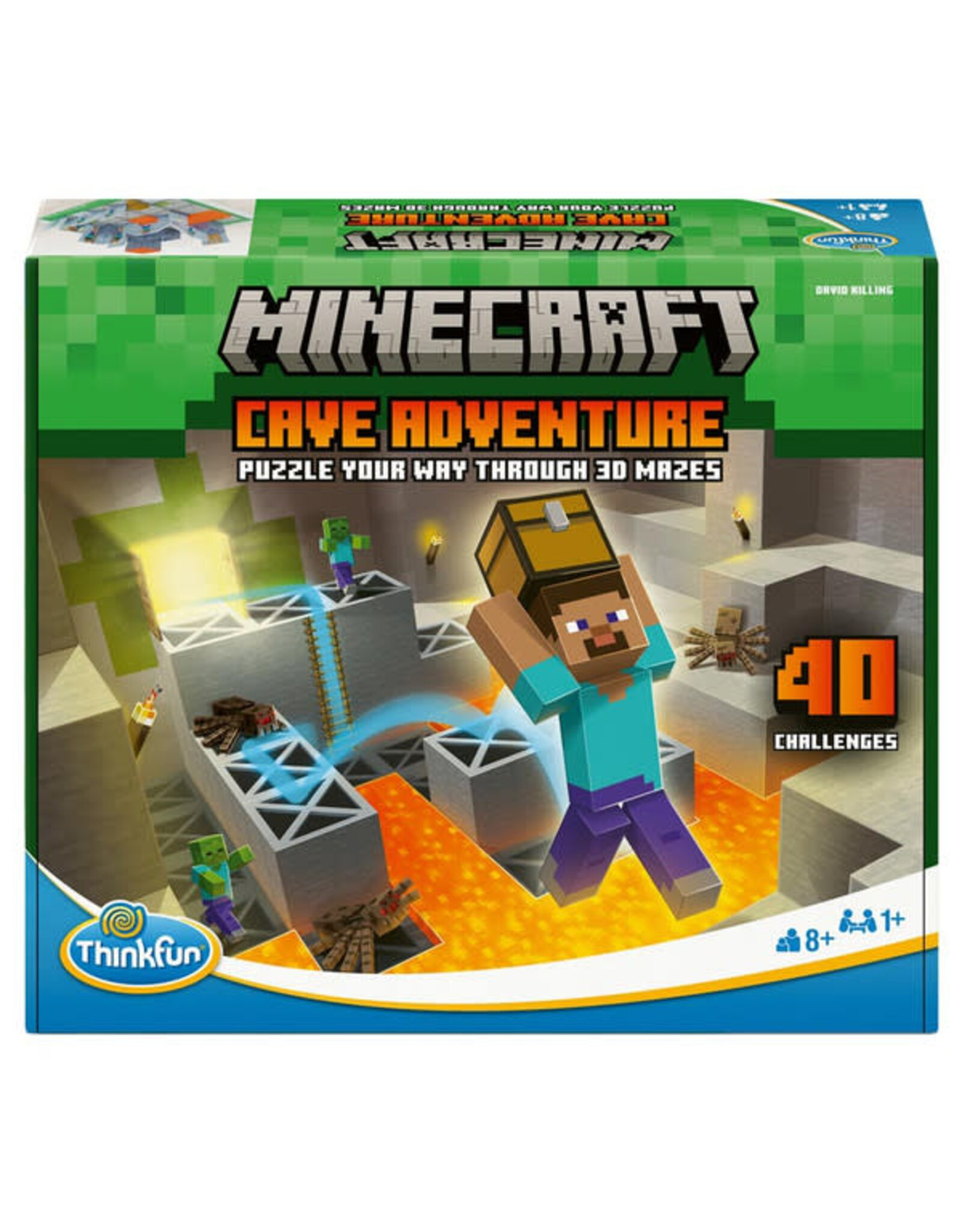 Think Fun Minecraft: Cave Adventure Puzzle Game