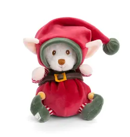 Bukowski Bears Ziggy Santa's Little Helper - Red