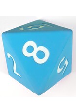 Foam Dice D8 Blue
