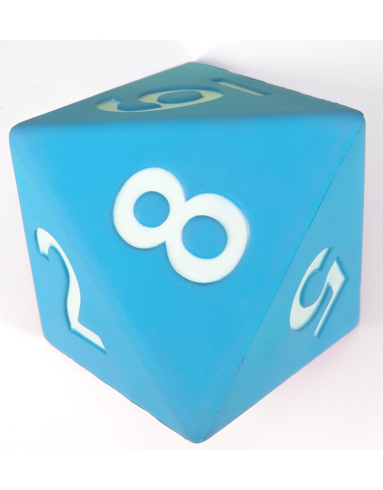 Foam Dice D8 Blue