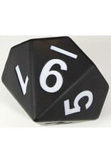 Giant Foam Dice D10 Black