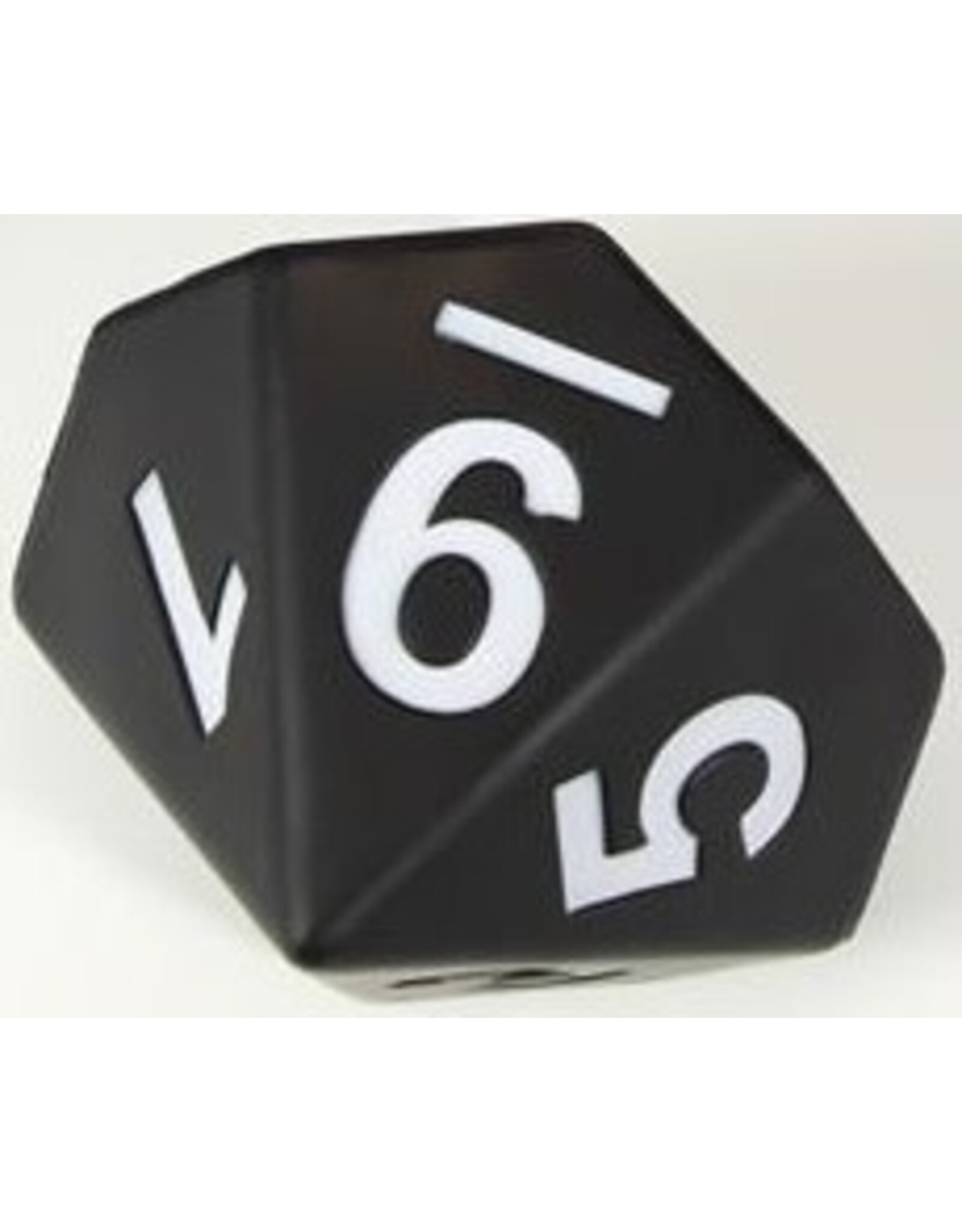 Giant Foam Dice D10 Black