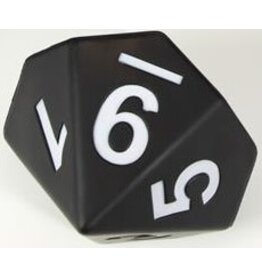 Giant Foam Dice D10 Black