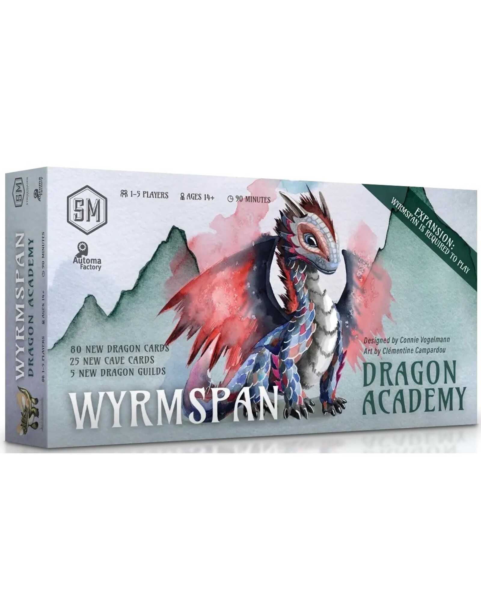 Stonemaier Games Wyrmspan Dragon Academy Expansion