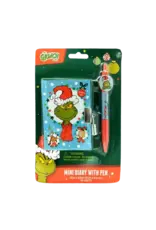 Grinch Mini Diary with Pen