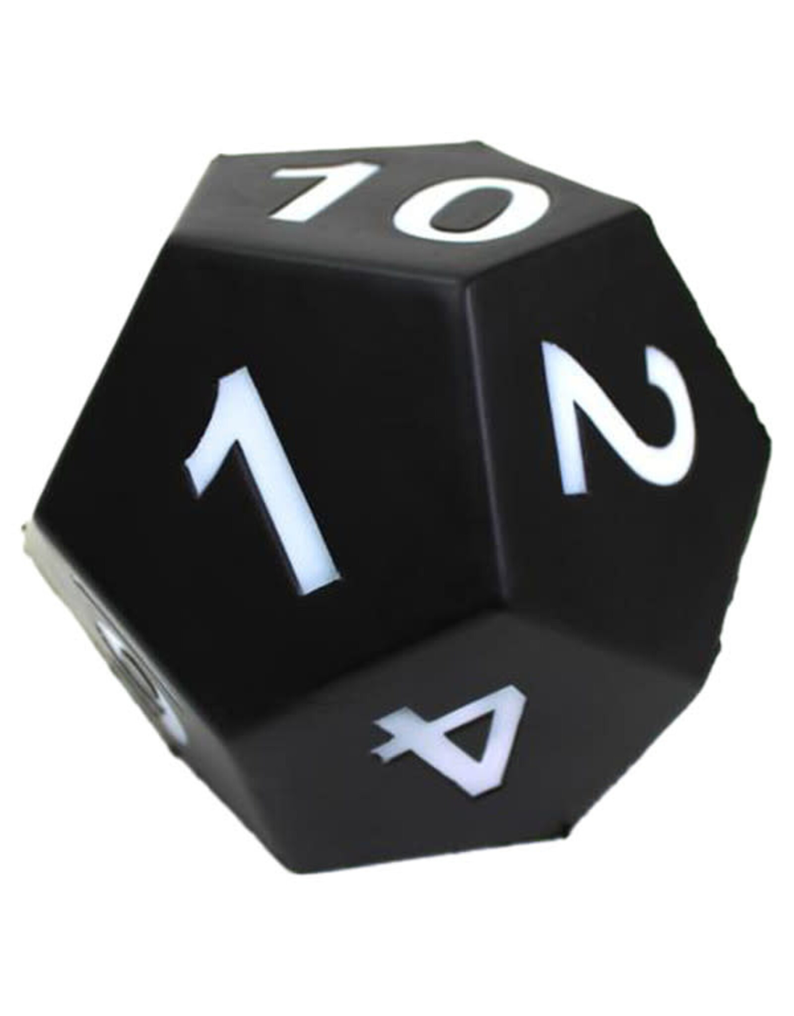 Giant Foam Dice D12 Black