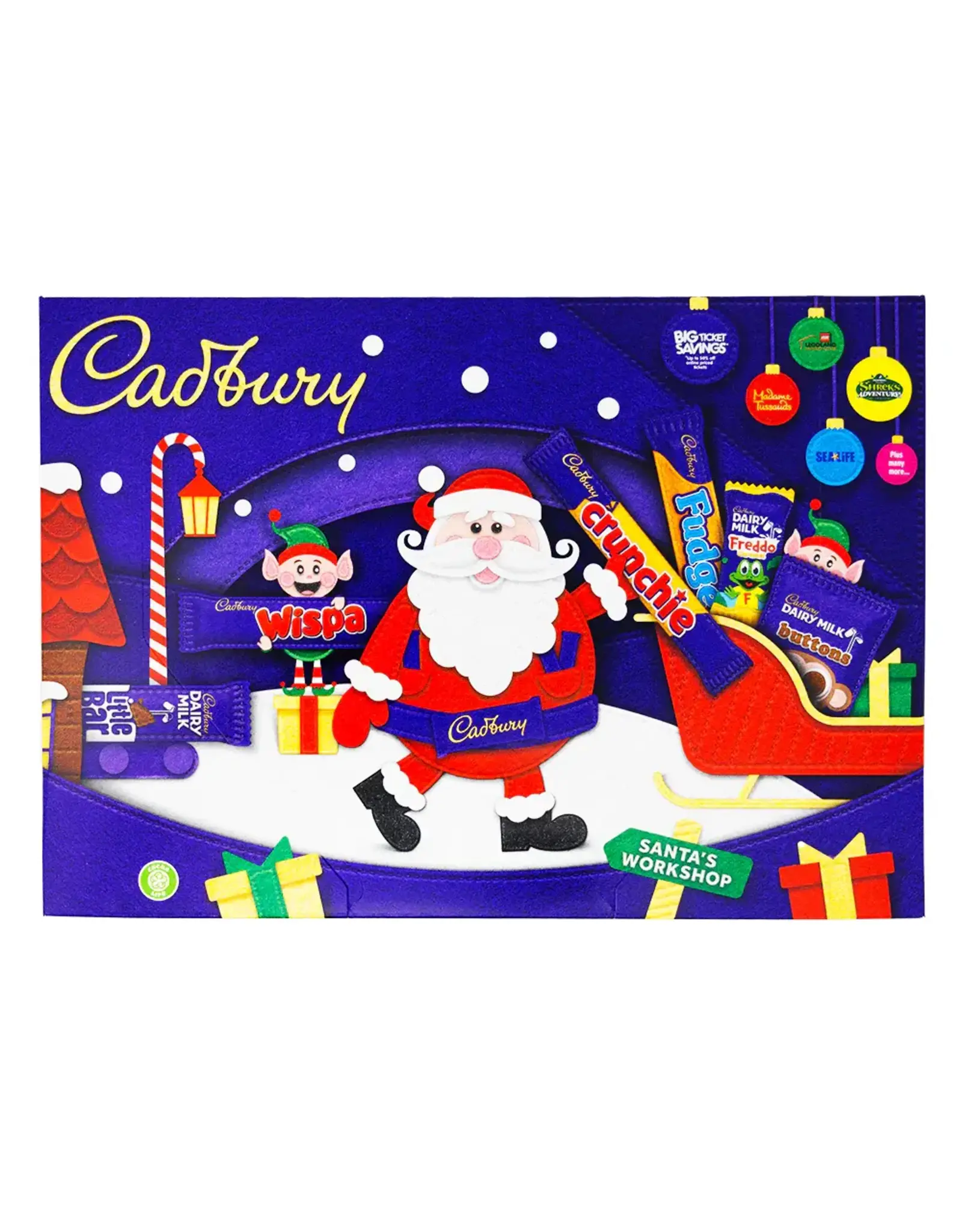 Cadbury Cadbury Medium Santa Selection Box 125g (British)