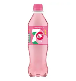 7UP Zero Pink Lemonade (British)