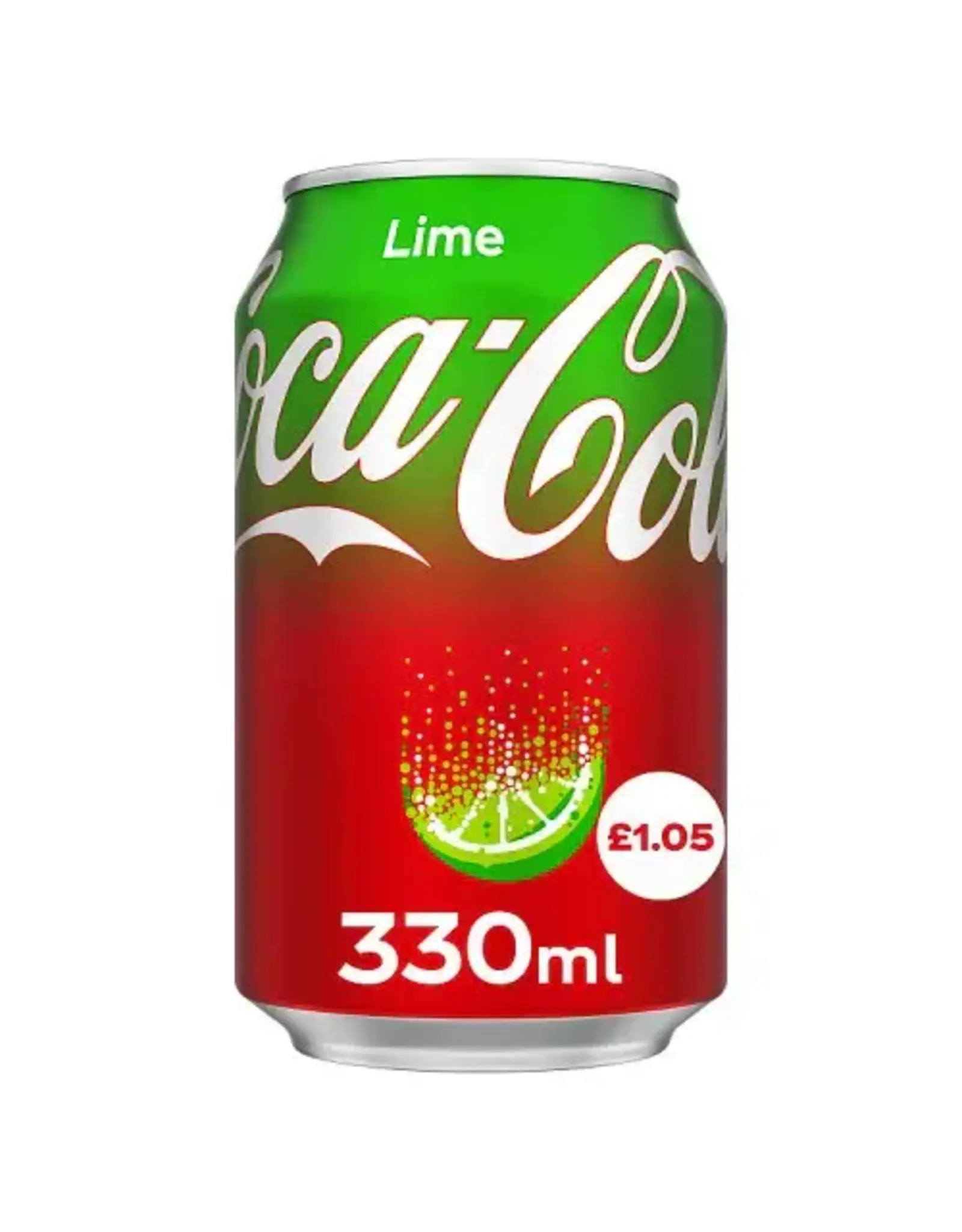 Coke Coca Cola Lime (British)