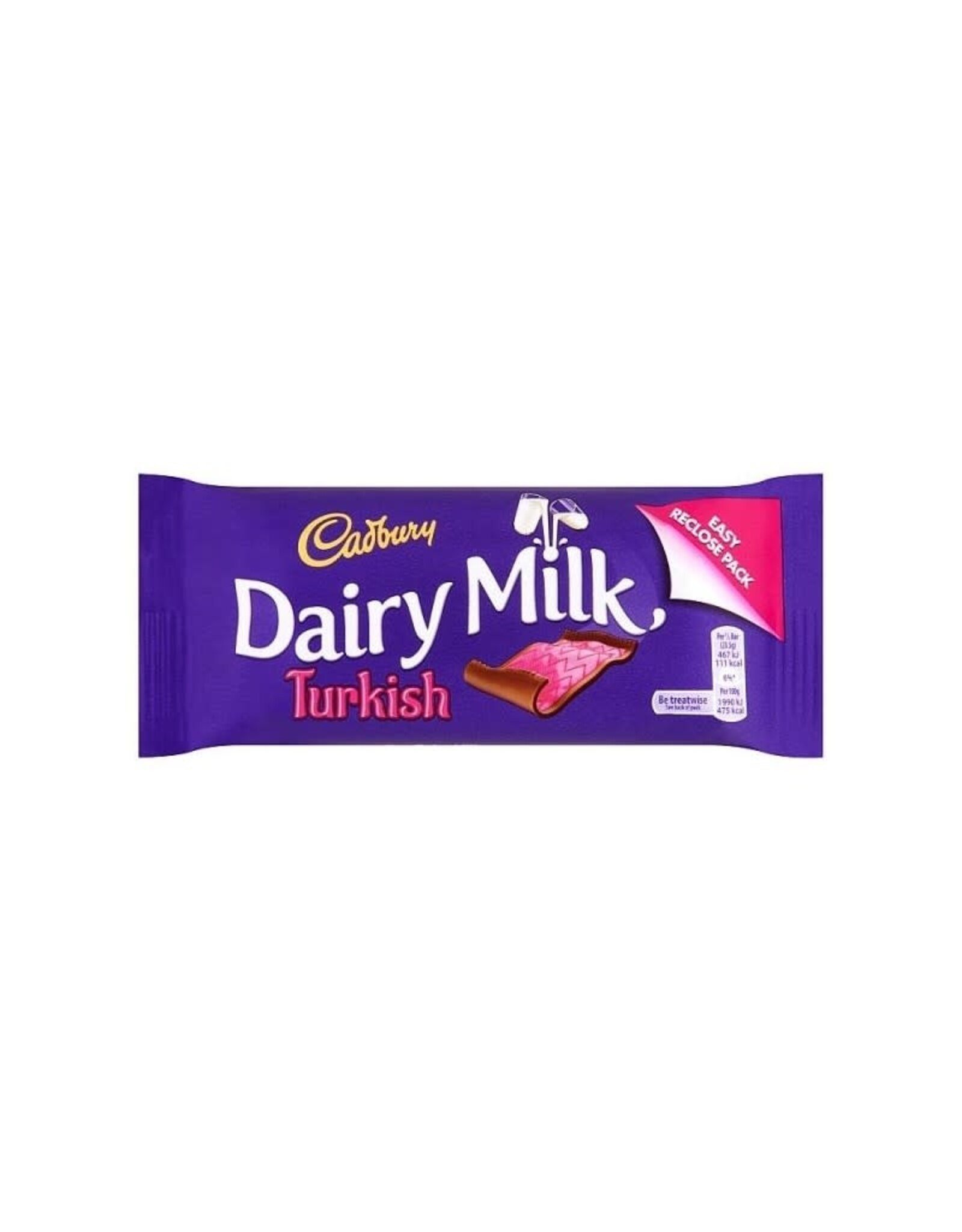 Cadbury Cadbury Dairy Milk Turkish Delight 47g (British)