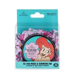 Mad Beauty Disney Princess Express Yourself - Gel Face Mask & Scrunchie - Ariel