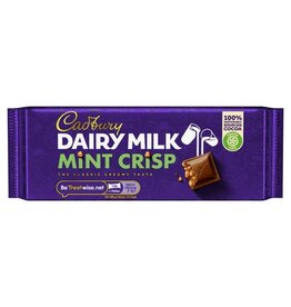 Cadbury Cadbury Dairy Milk Mint Crisp 54g (British)