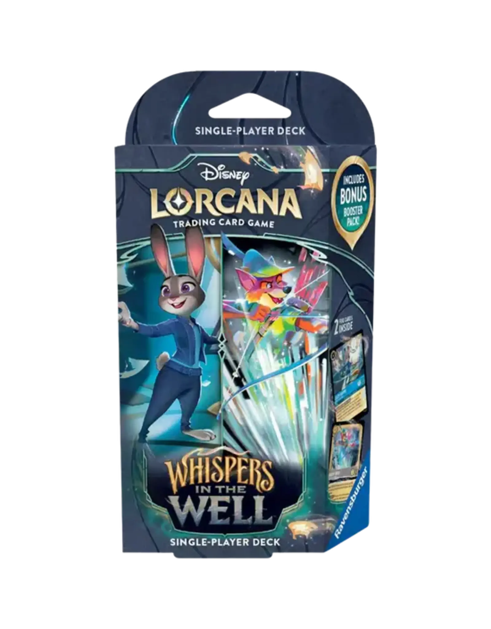 Ravensburger Disney Lorcana: Whispers In The Well Starter Deck - Sapphire & Steel