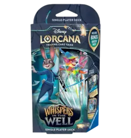 Ravensburger Disney Lorcana: Whispers In The Well Starter Deck - Sapphire & Steel