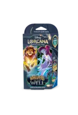 Ravensburger Disney Lorcana: Whispers In The Well Starter Deck - Amber & Emerald