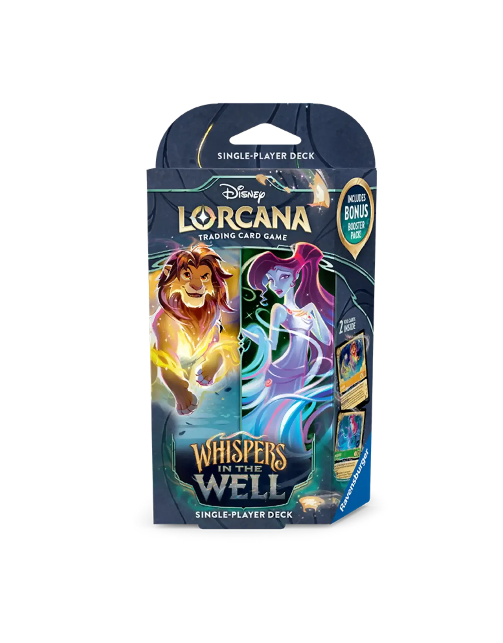 Ravensburger Disney Lorcana: Whispers In The Well Starter Deck - Amber & Emerald