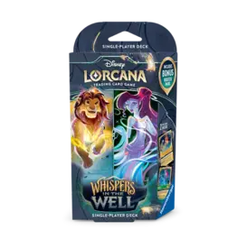 Ravensburger Disney Lorcana: Whispers In The Well Starter Deck - Amber & Emerald