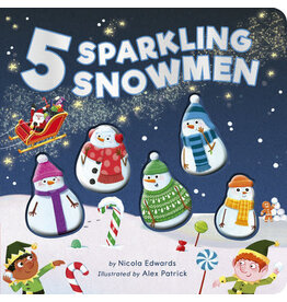 Five Sparkling Snowmen