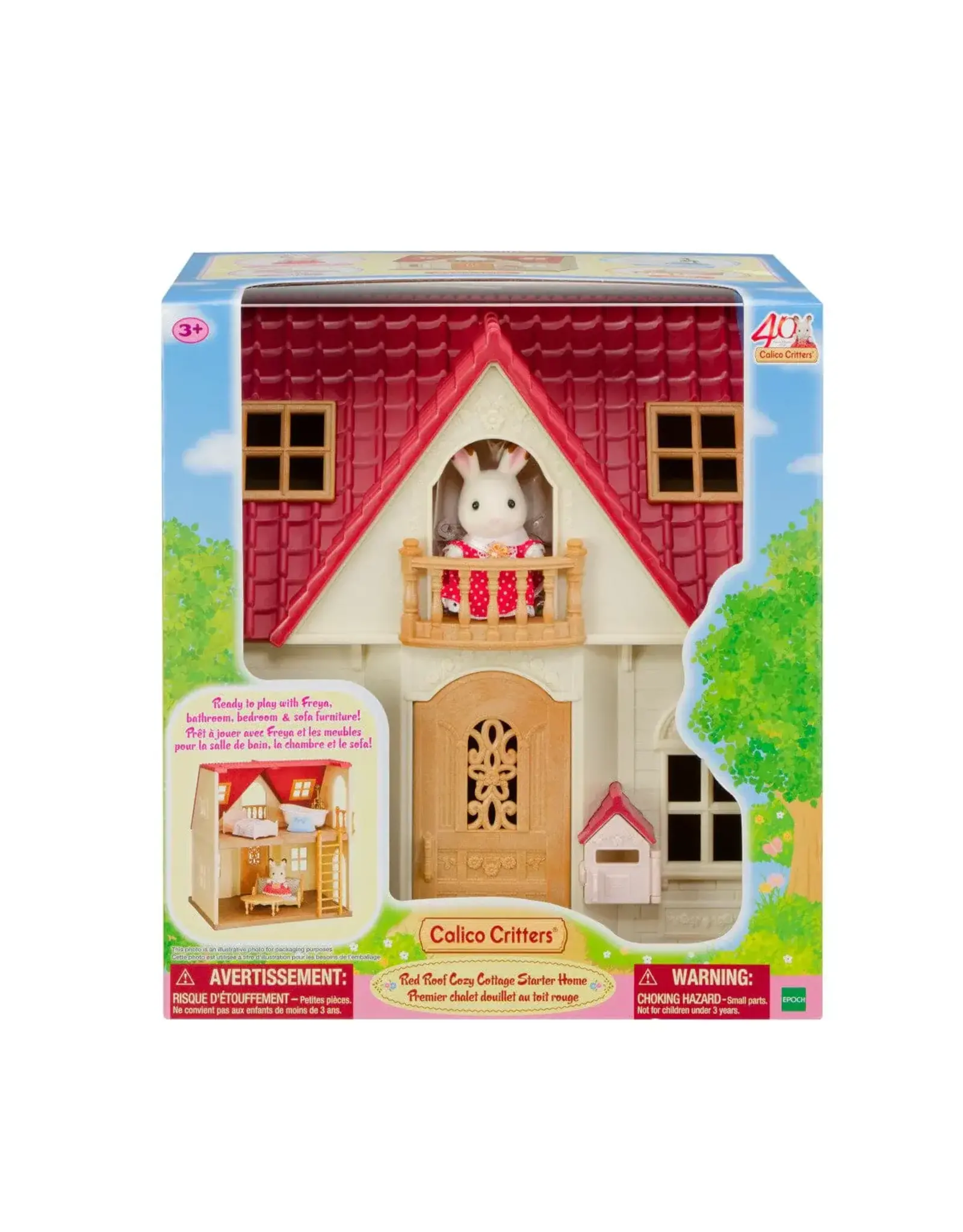 Calico Critters Calico Critters Red Roof Cozy Cottage Starter Home