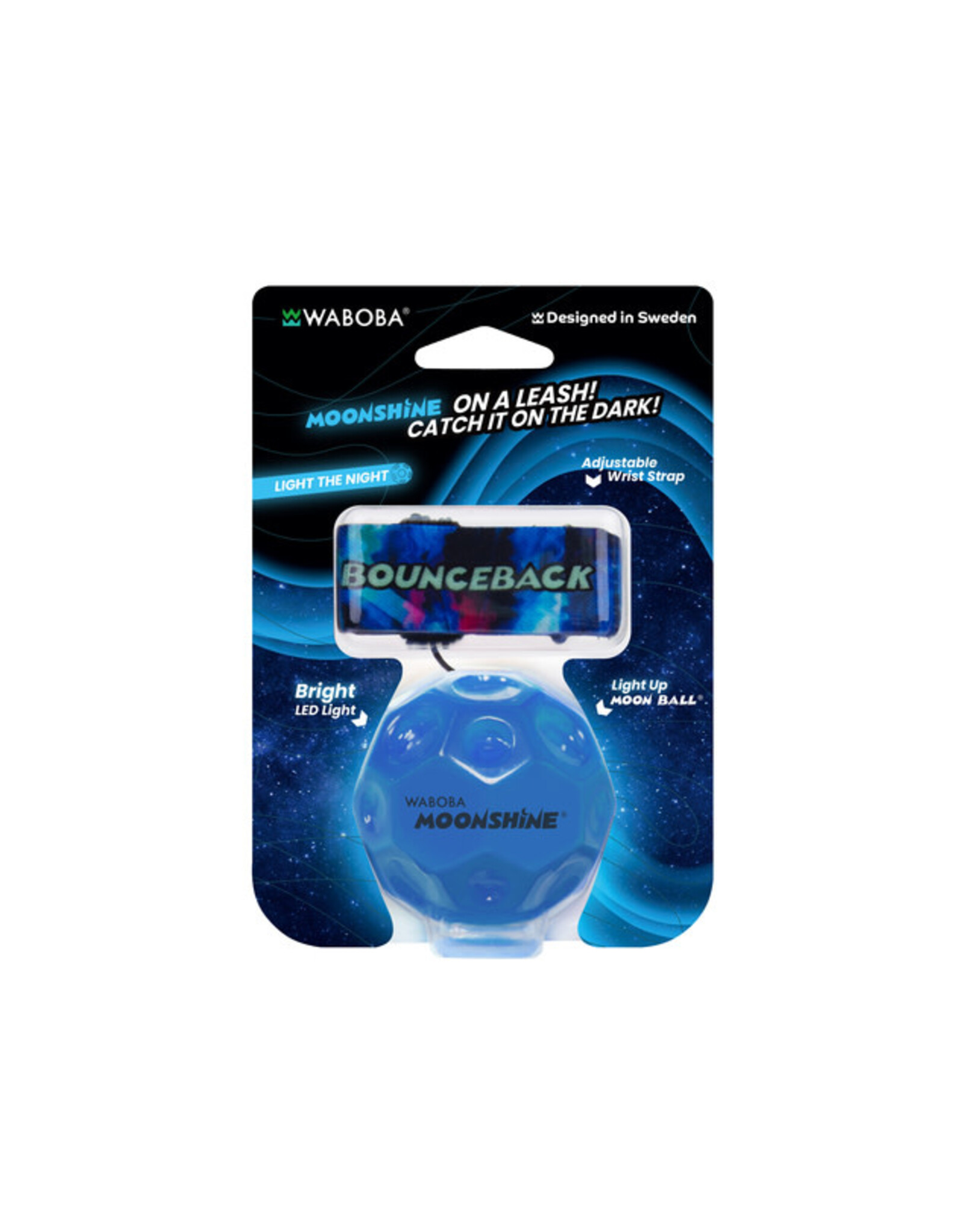 Moonshine LED Bounceback Ball