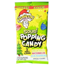 Warheads Sour Popping Candy 4 Pack