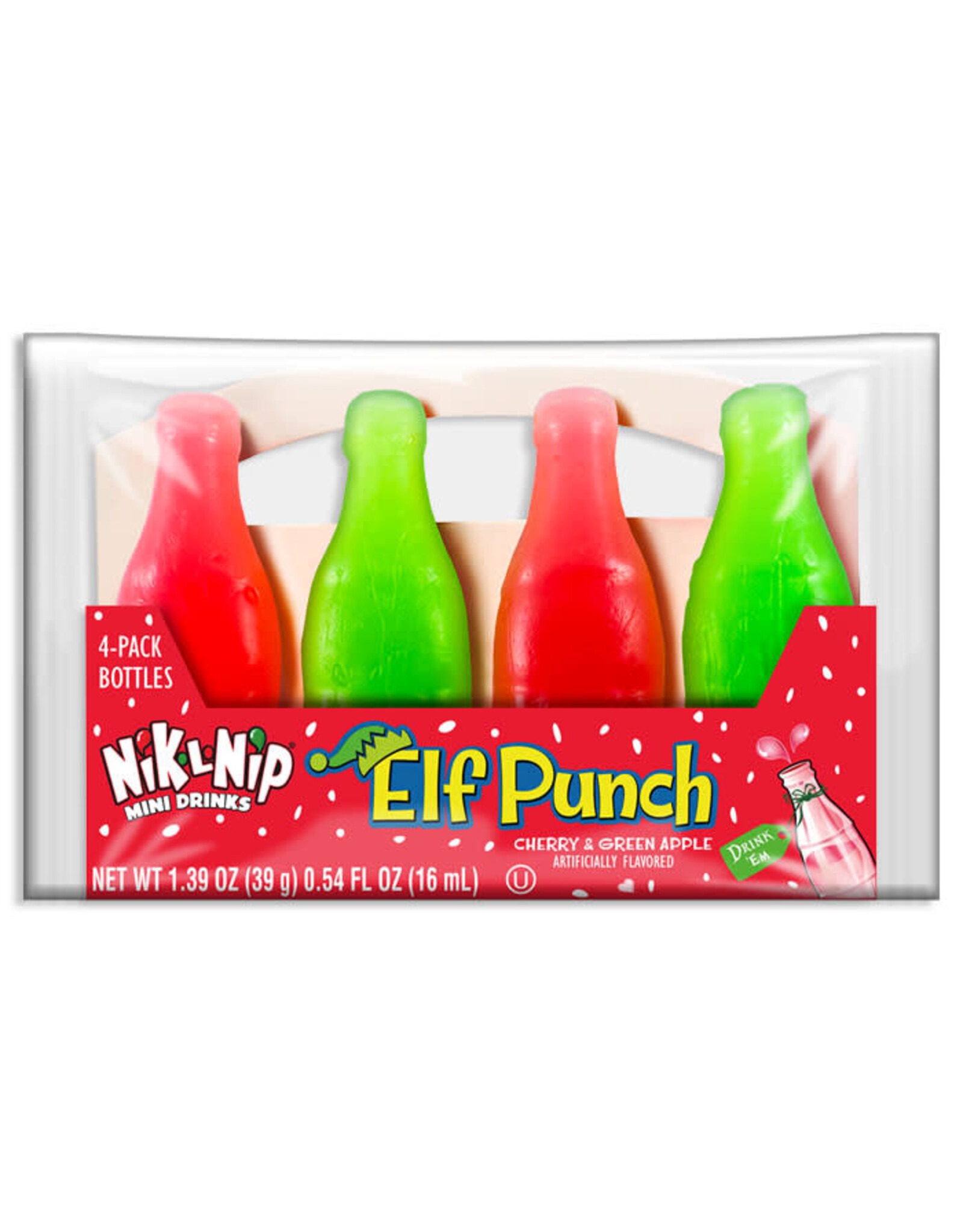 Nik-L-Nip Elf Punch Mini Drinks