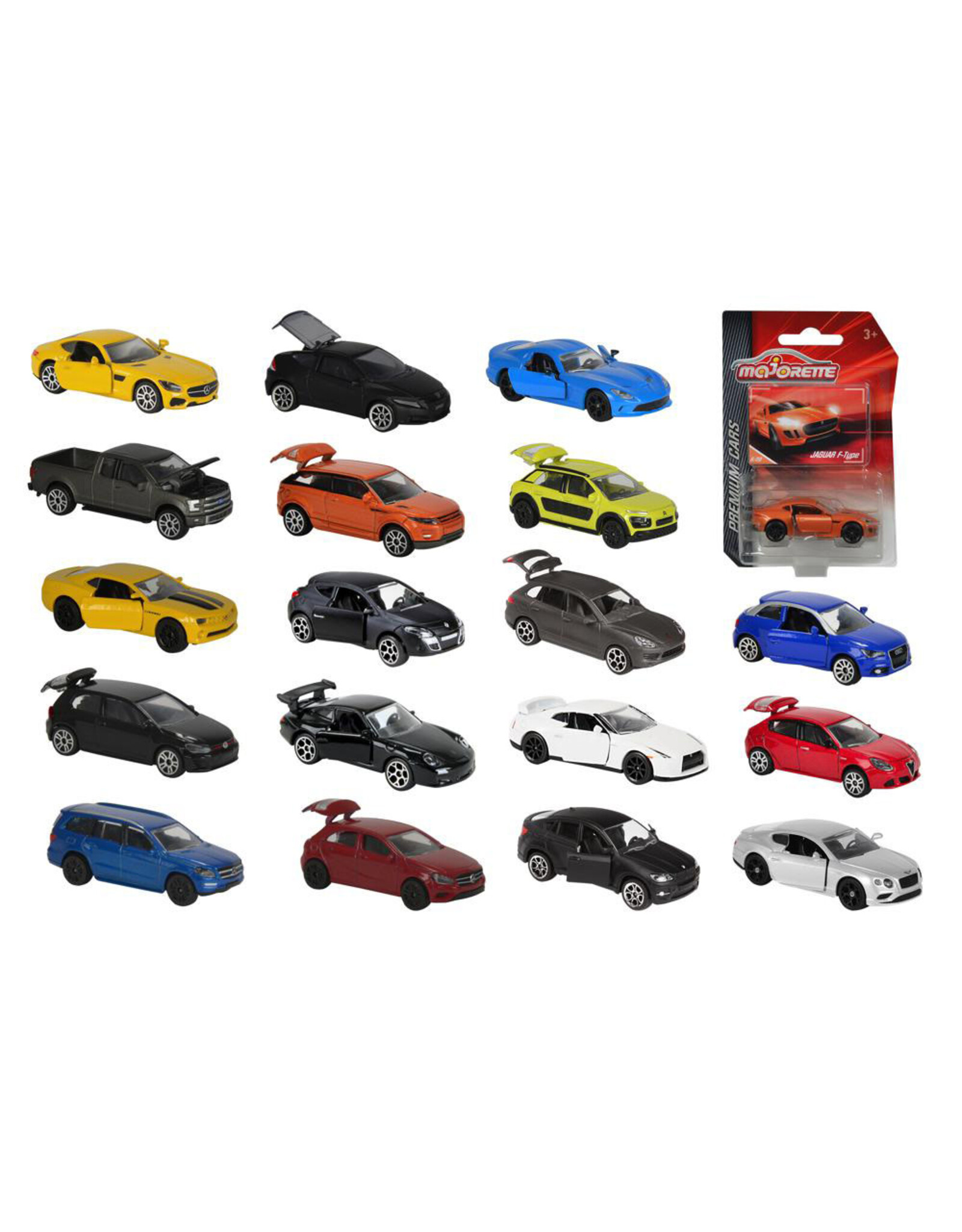 Majorette - 1:64 Premium Cars Assorted