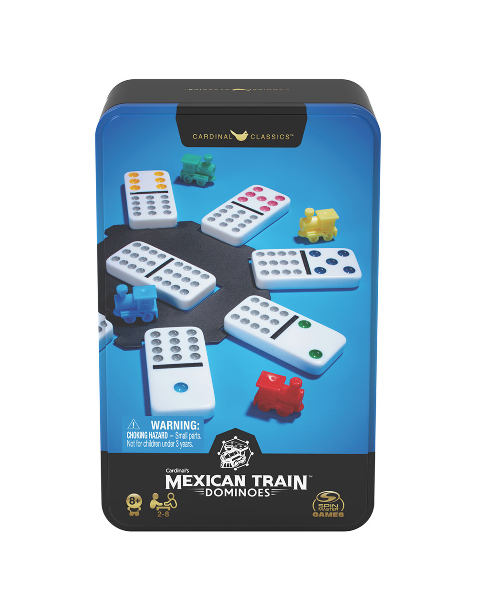 Double 12 Dominoes Game in a Metal Box