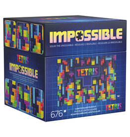 Impossible Tetris Puzzle 676 Pieces - Lenticular Puzzle