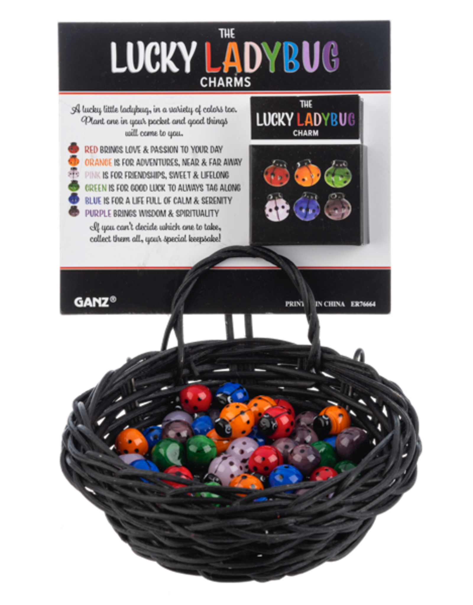 Ganz Lucky Ladybug Charm