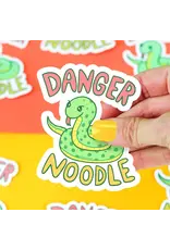 Turtle's Soup Danger Noodle Snake Vinyl Sticker