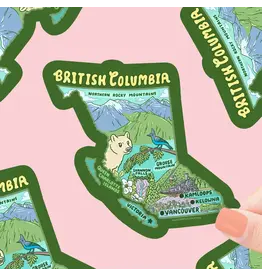 Turtle's Soup British Columbia Canada Vinyl Sticker