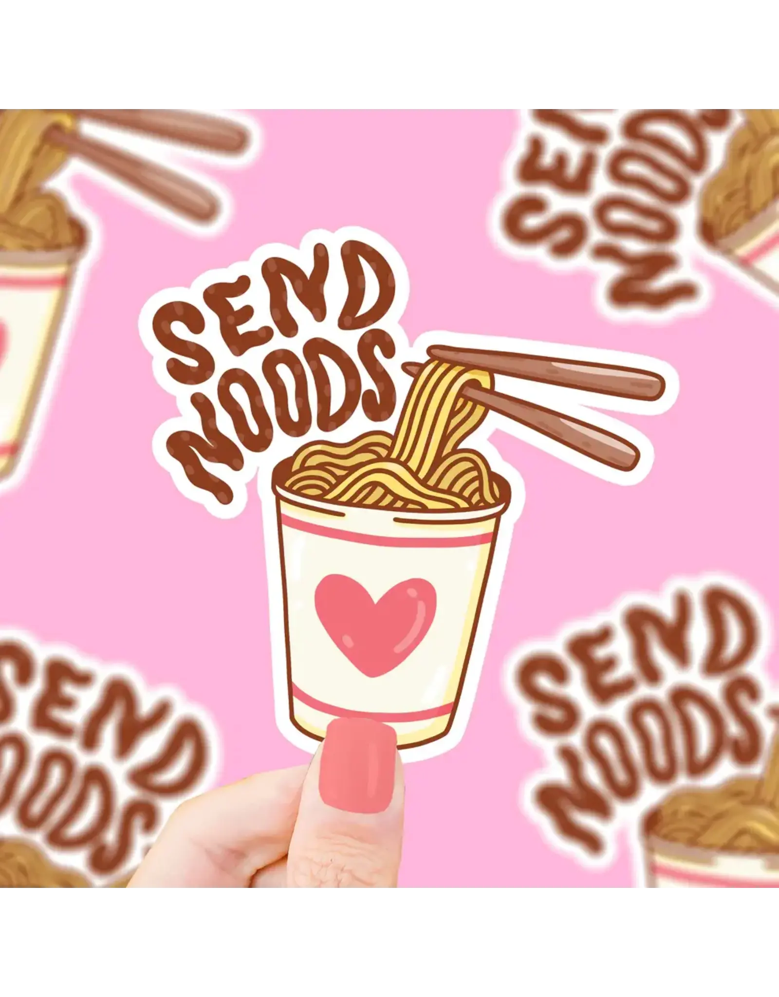 Turtle's Soup Send Noods Ramen Vinyl Sticker