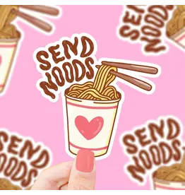 Turtle's Soup Send Noods Ramen Vinyl Sticker