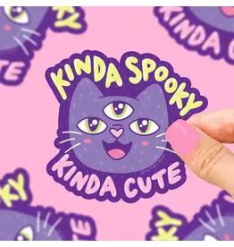 Turtle's Soup Kinda Spooky Kinda Cute Vinyl Sticker