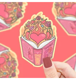 Turtle's Soup Spicy Smut Romance Book Club Vinyl Sticker