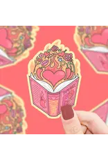 Turtle's Soup Spicy Smut Romance Book Club Vinyl Sticker