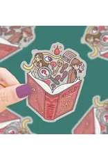 Turtle's Soup Mystery Book Club Bookish Vinyl Sticker