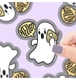 Turtle's Soup Ghost Planchette Call Vinyl Sticker