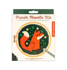 Kikkerland Fox Punch Needle Kit