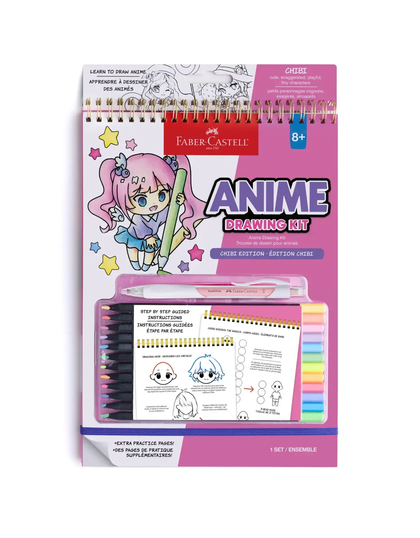 Faber Castell Anime Drawing Kit - Chibi Edition