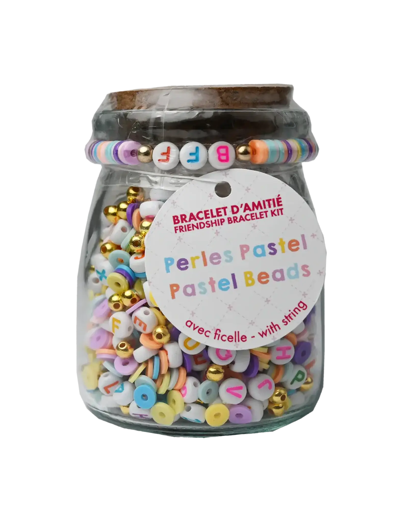 DIY Bead Jar Pastels