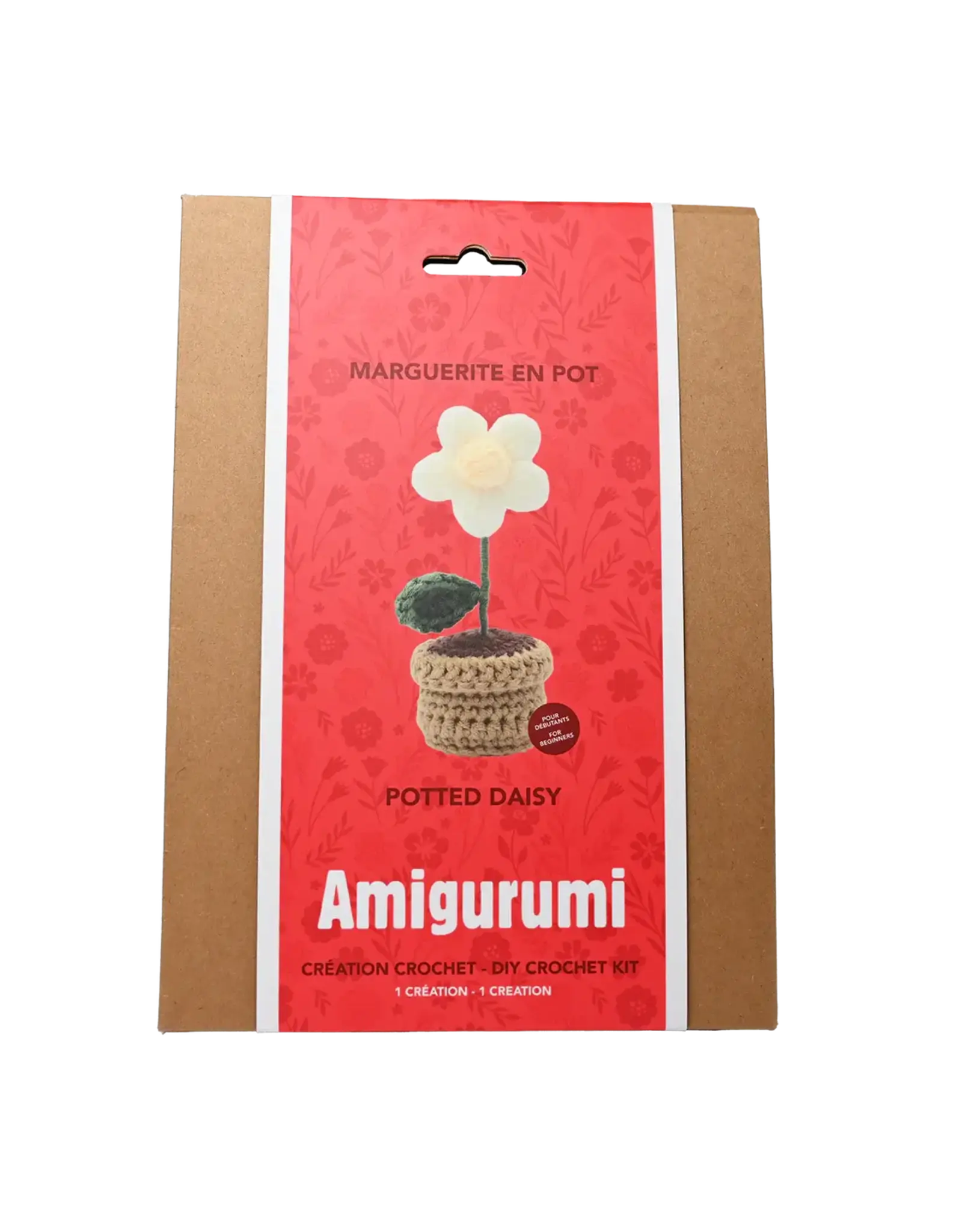 Potted Sunflower DIY Crochet Kit