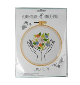 Fly Free Embroidery Kit