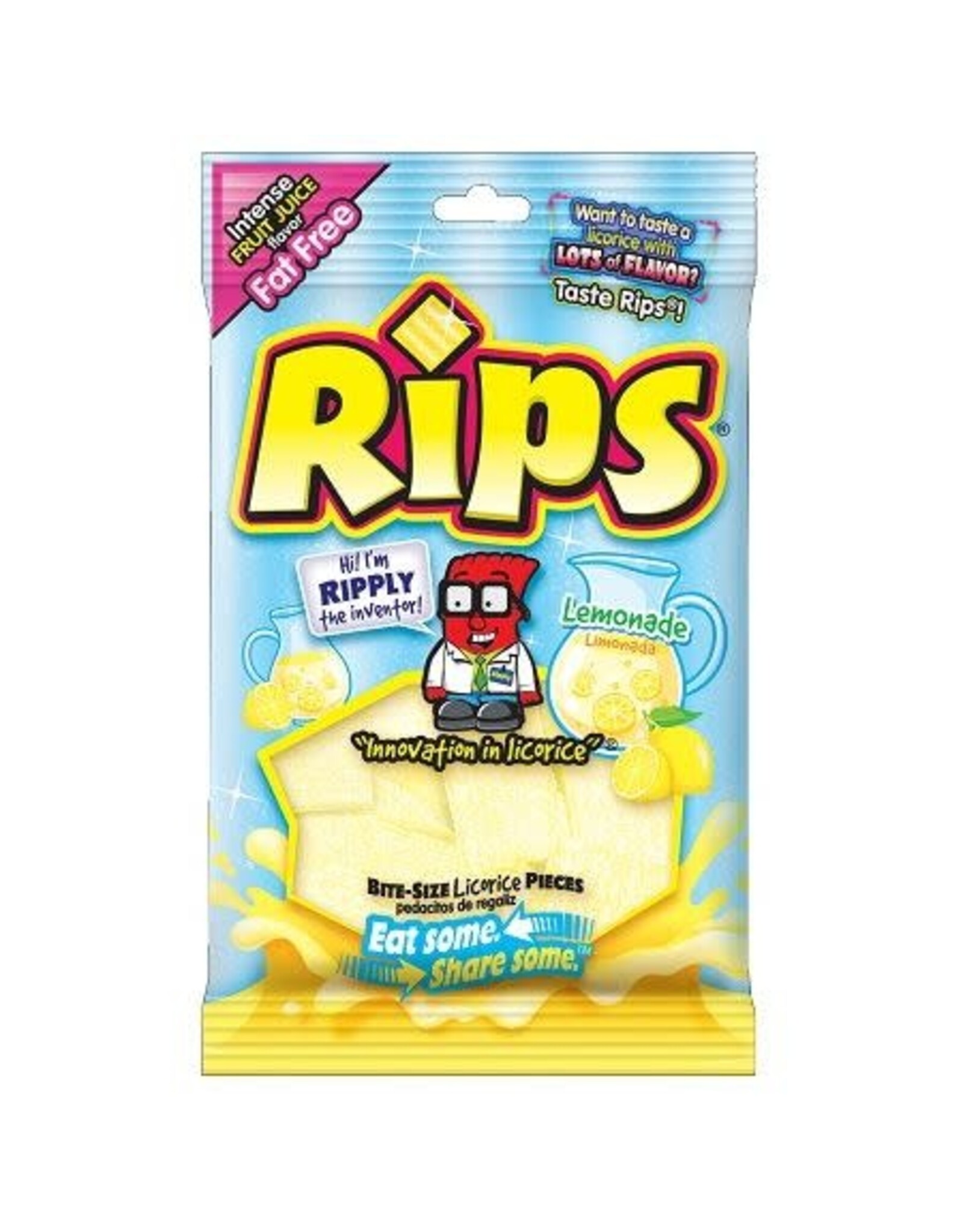 Rips Bites Lemonade Bag 4oz