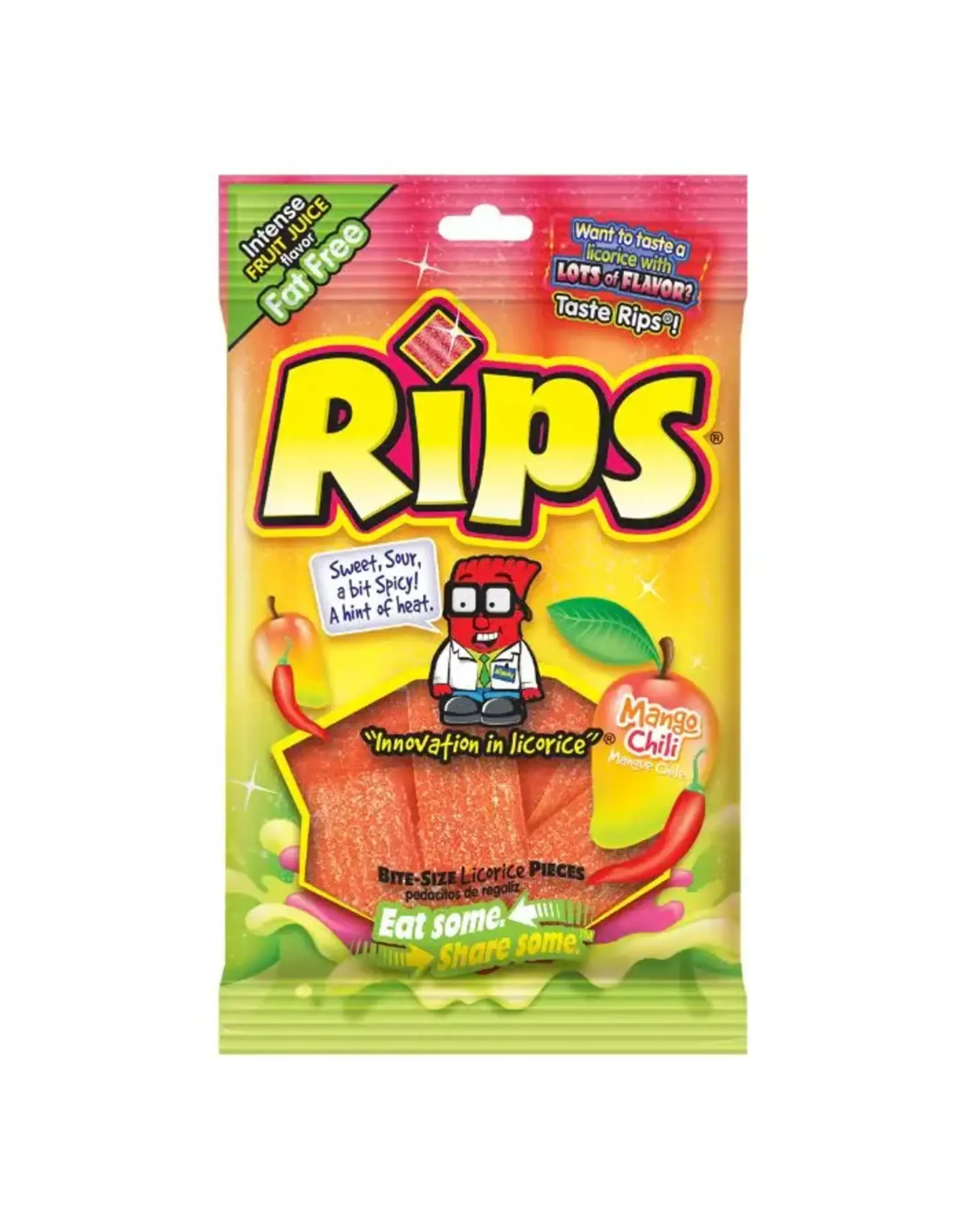 Rips Bites Mango Chili Bag 4oz