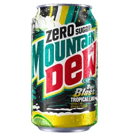 Mountain Dew Baja Blast Tropical Lime Zero