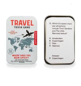 Kikkerland Travel Trivia Game