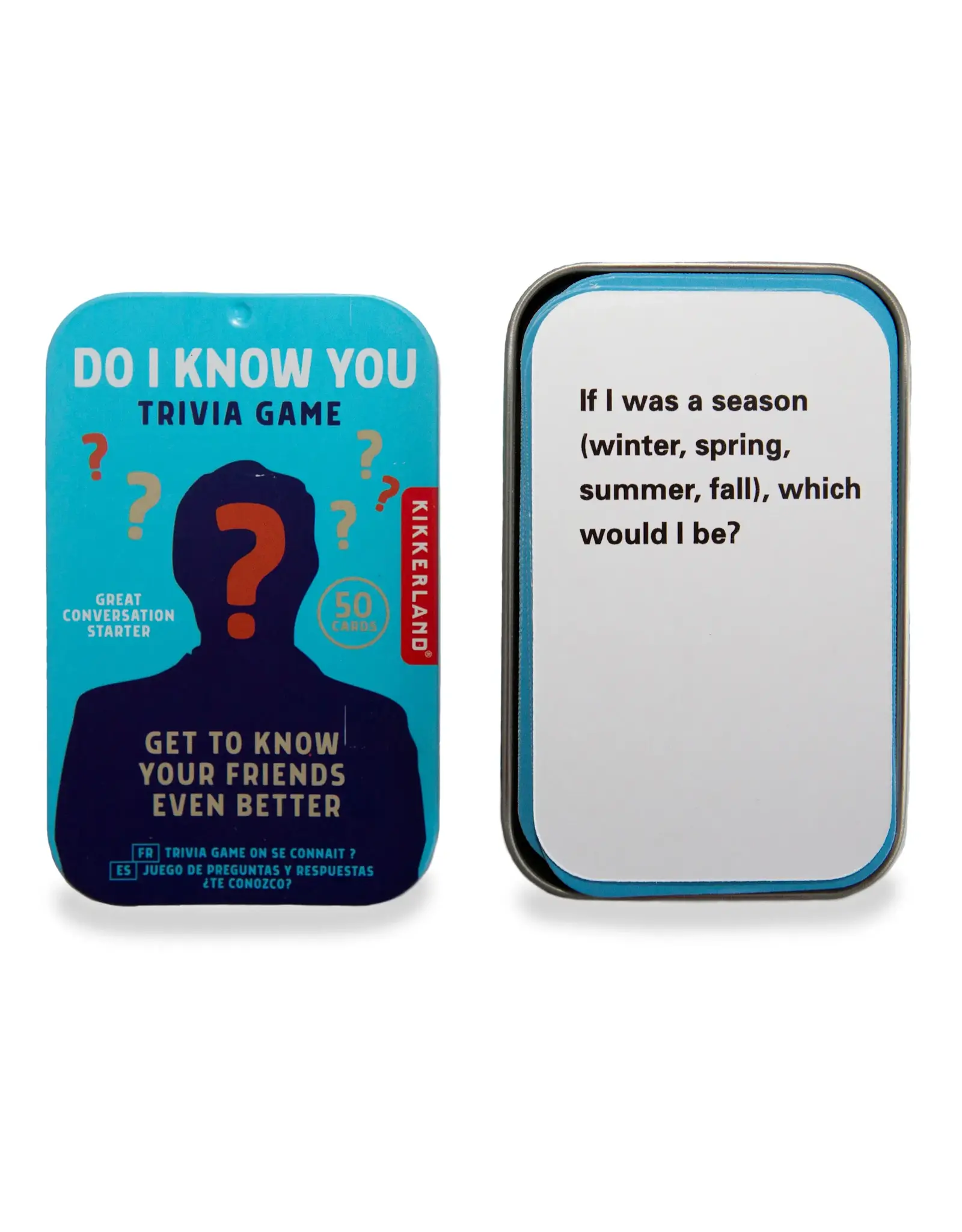 Kikkerland Do I Know You? Trivia Game